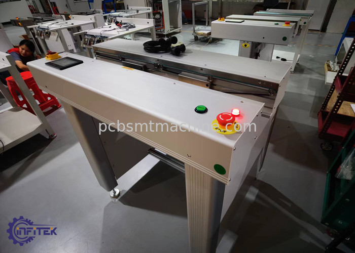 Trasportatore di qualità superiore di ispezione di SMT del 1 tester, trasportatori di collegamento di SMT di progettazione modulare - attrezzatura di movimentazione del bordo di INFITEK