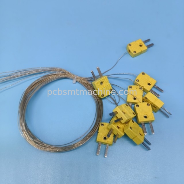 Consumabili SMT SMPW-K-M Fibra di vetro riempito con connettore di termocoppia di tipo Nylon K