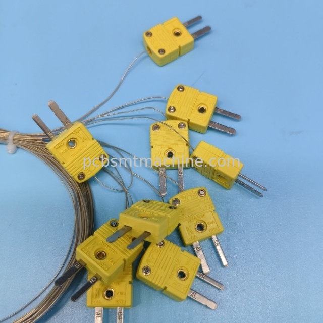 Consumabili SMT SMPW-K-M Fibra di vetro riempito con connettore di termocoppia di tipo Nylon K