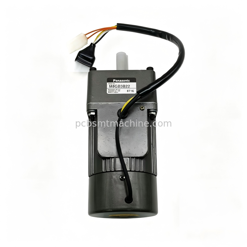 Motore a ingranaggi Panasonic M8GB3B22 con albero parallelo 3: 1 e potenza nominale di 25W per l'installazione plug-and-play nelle stampanti SMT Nachime