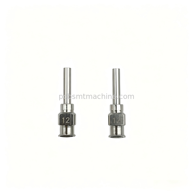 Acciaio inossidabile 12G 0,5 pollici Luer Lock Distribuzione ago per la distribuzione di fluidi di precisione