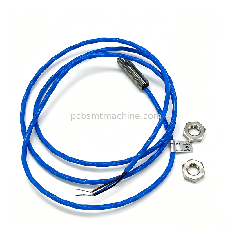 Baumer IFRM08P3707 M8 Sensore di prossimità induttivo a montaggio a scarico con uscita PNP NO e alloggiamento in acciaio inossidabile IP67