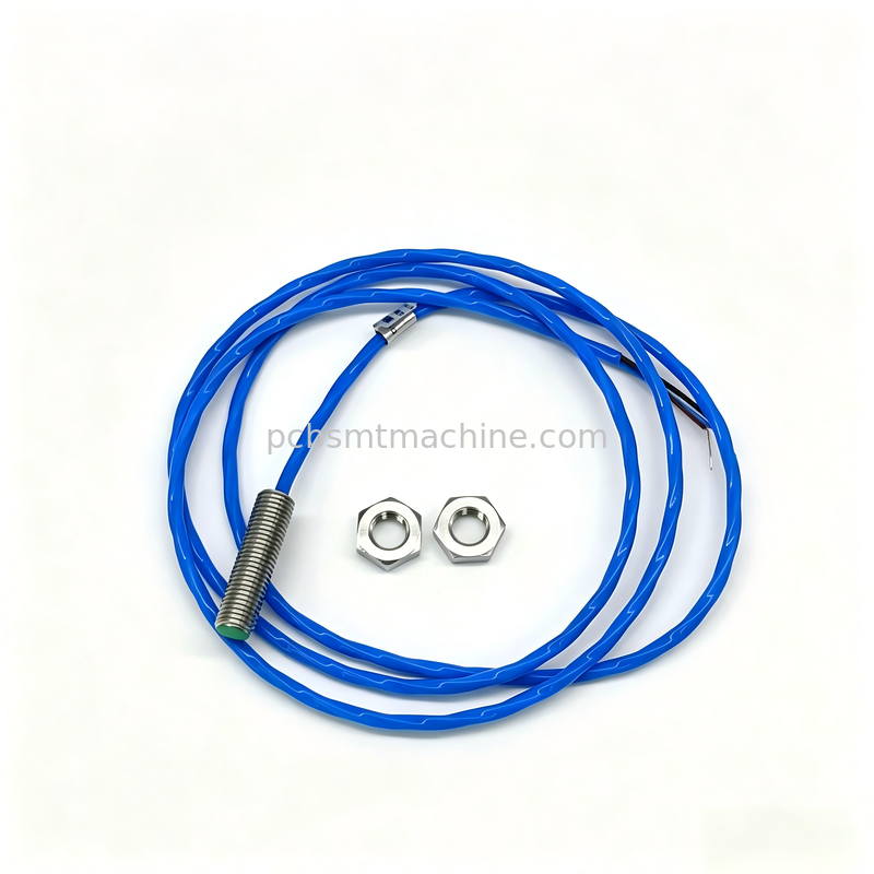 Baumer IFRM08P3707 M8 Sensore di prossimità induttivo a montaggio a scarico con uscita PNP NO e alloggiamento in acciaio inossidabile IP67