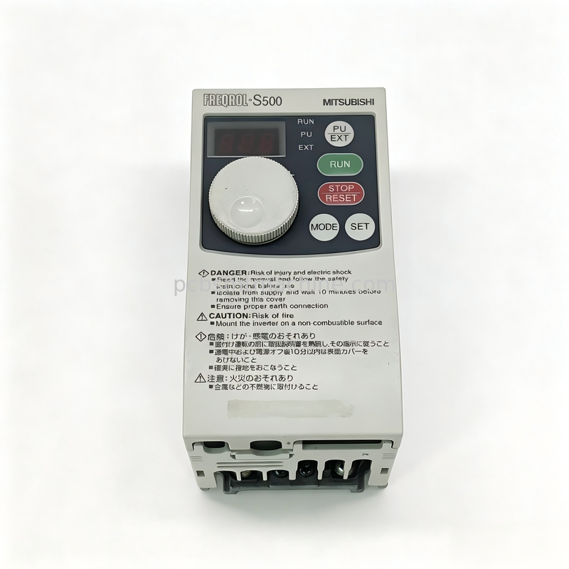 Inverter VFD Monofase Mitsubishi Electric FR-S510WE-0.1K 0.1 kW con Comunicazione RS-485 per Macchine SMT