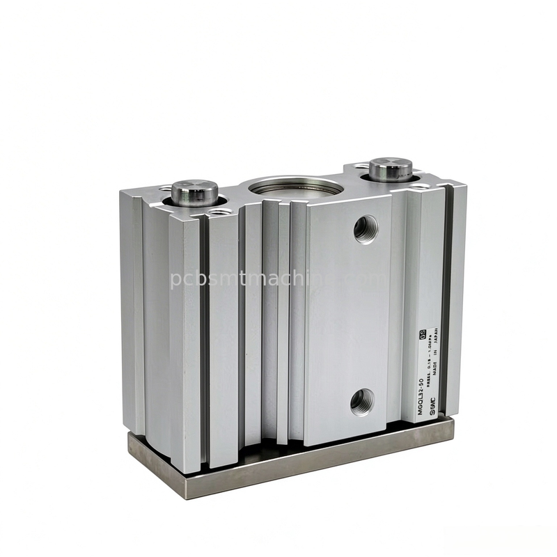 SMC MGQL32-50 Compact Guide Cylinder with 32mm Bore 50mm Stroke Double Acting for Conveyor Stopper