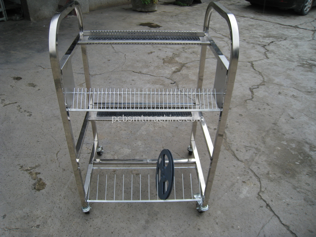 Bene durevole e 2 strati di alta qualità di YS di SERIE del carretto dell'alimentatore senza supporto di bobina applicabile per gli alimentatori di Yamaha YS SMT