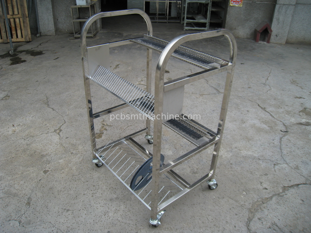 Bene durevole e 2 strati di alta qualità di YS di SERIE del carretto dell'alimentatore senza supporto di bobina applicabile per gli alimentatori di Yamaha YS SMT