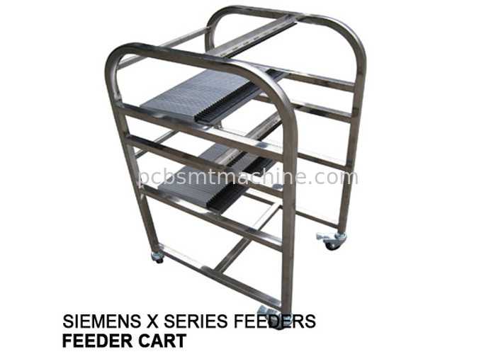 Carretto durevole dell'alimentatore di SERIE di acciaio inossidabile Siemens X di L600*W700*H1180MM progettato con 2 strati e 40 scanalature