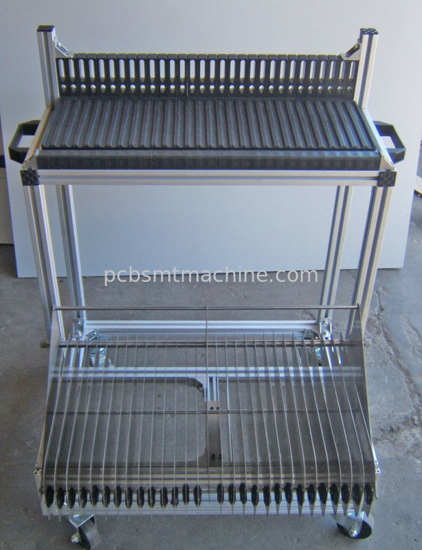 Carretto di alluminio dell'alimentatore di Fuji NXT delle singole di strati 45 scanalature resistenti dell'alimentatore per uso dell'alimentatore del nastro di Fuji NXT