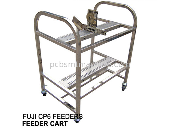 Materiale di alluminio durevole di alta qualità di L880*W600*H1000MM con 2 strati con 40 scanalature ogni carretto dell'alimentatore di FUJI NXT