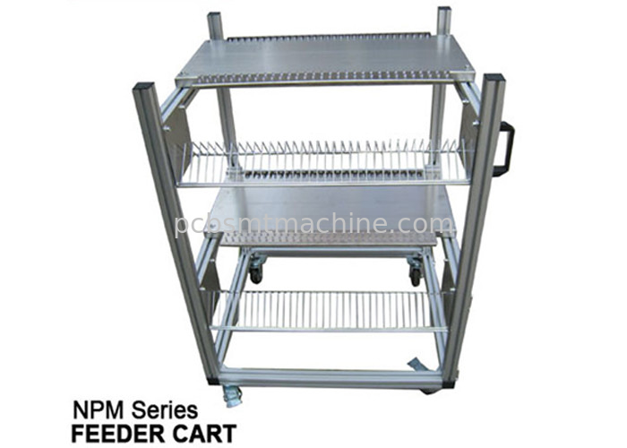 Struttura di alluminio durevole PANASONIC CM402, carretto dell'alimentatore di NPM e di CM602, 2 strati e 30 scanalature dell'alimentatore in ogni strato
