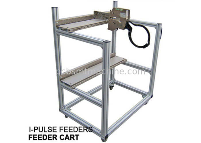Migliore qualità e carretto durevole dell'alimentatore di I-PULSE, 2 strati con 40 scanalature dell'alimentatore, dimensione L800*W600*H1000MM