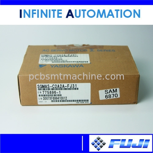 Pezzi di ricambio originali e nuovi di Fuji NXT per Fuji NXT Chip Mounters, SGMAS-C2A2A-FJ31 SAM6870, SERVOMOTORE di CA