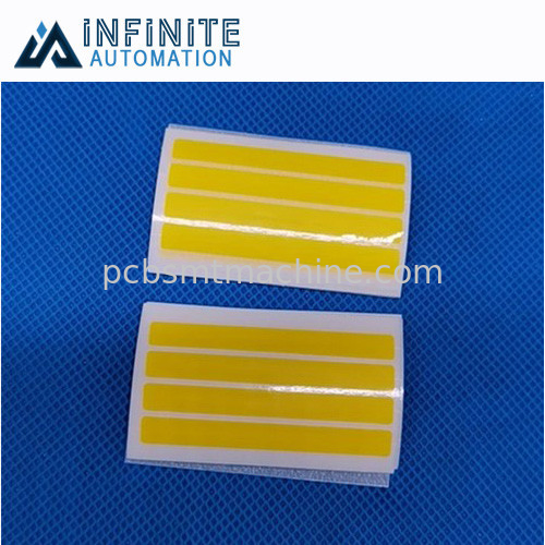 colore nero blu giallo di SMT dei materiali di consumo ESD dell'ANIMALE DOMESTICO del singolo nastro su ordinazione della giuntura