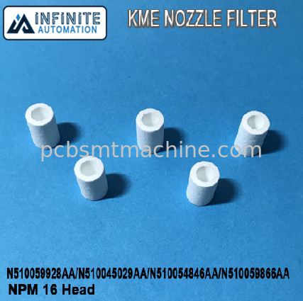 Filtro capo N510059928AA N510045029AA N510054846AA N510059866AA da Panasonic NPM 16 per la macchina di SMT